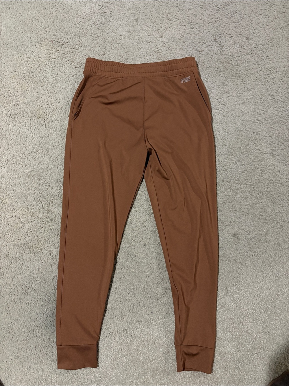 PINK Victoria's Secret women’s Jogger Pants in Rust
